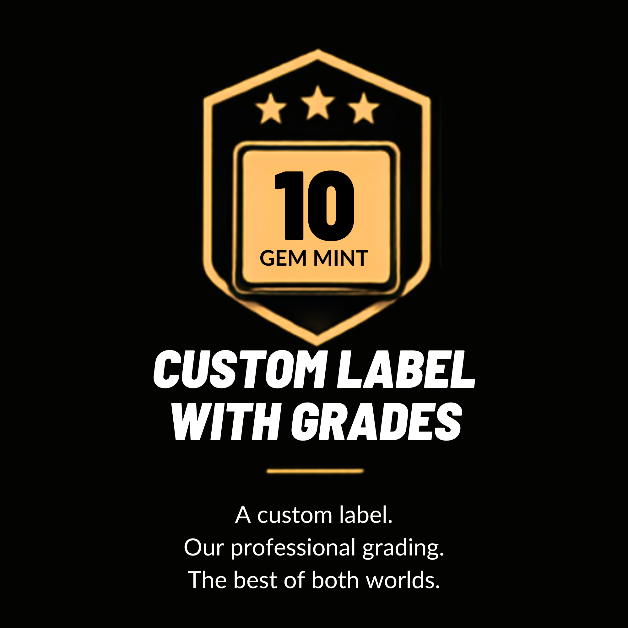 Custom Label | TCG/Sport *Includes final grade