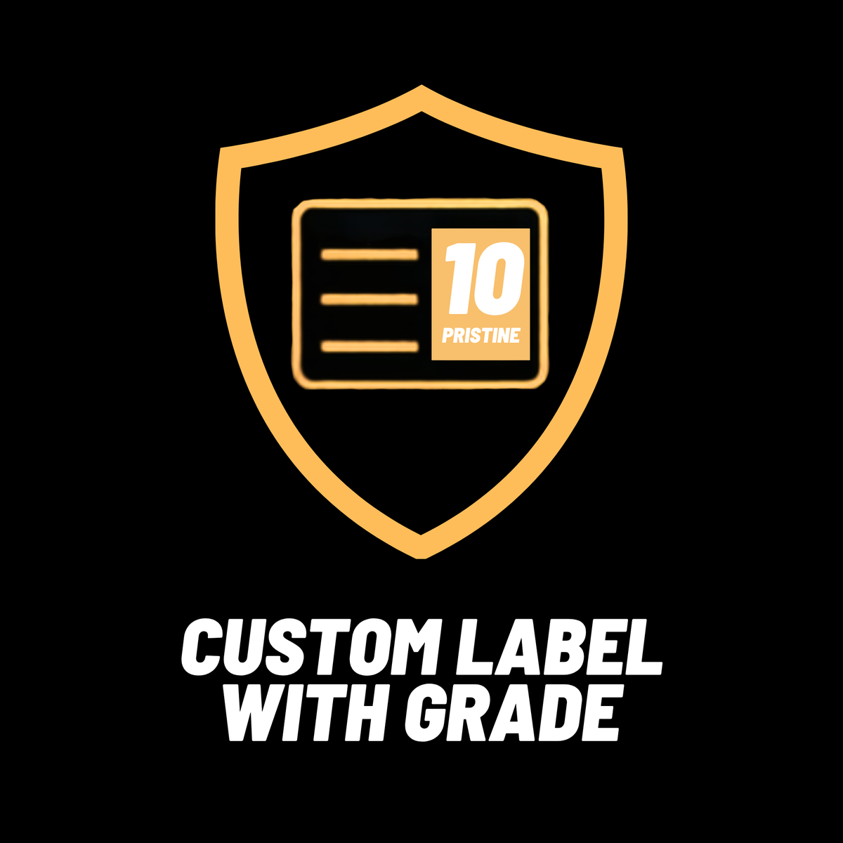 Custom Label | TCG/Sport *Includes final grade